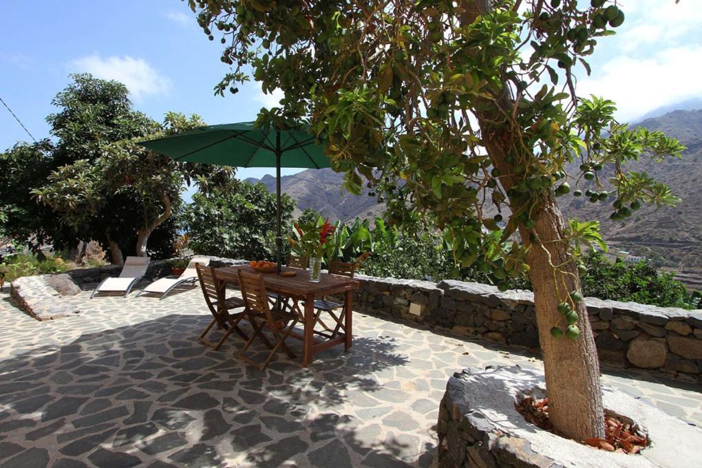 Casa Rural Los Aromos - Wunderschones Landhaus Mit Meerblick Hermigua Exterior foto
