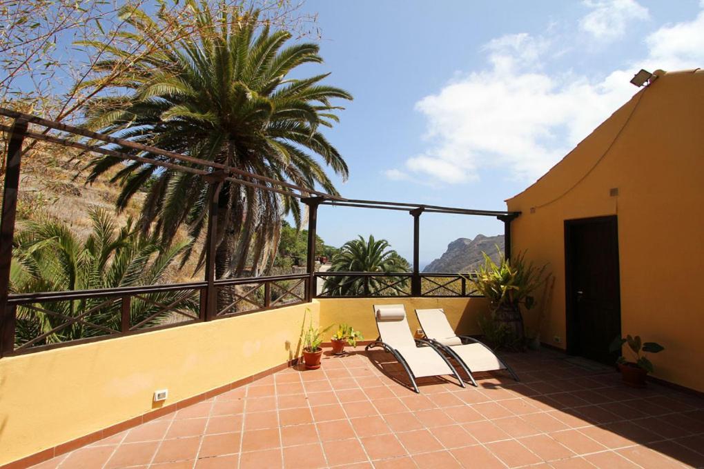 Casa Rural Los Aromos - Wunderschones Landhaus Mit Meerblick Hermigua Exterior foto