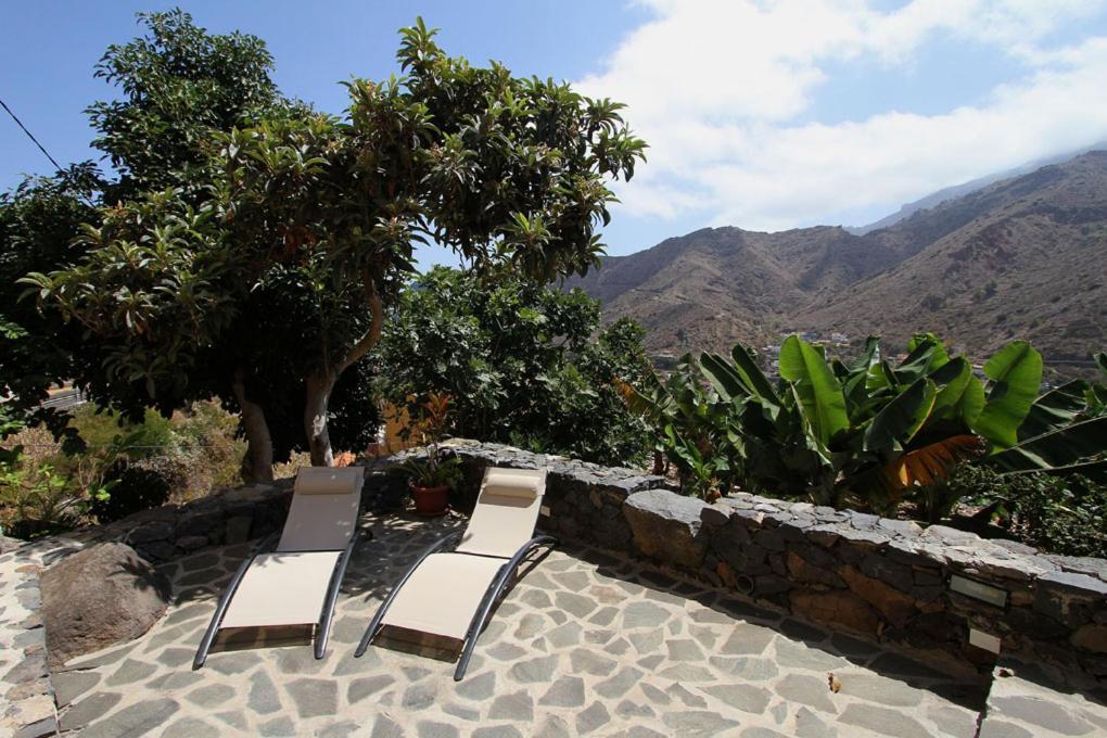 Casa Rural Los Aromos - Wunderschones Landhaus Mit Meerblick Hermigua Exterior foto