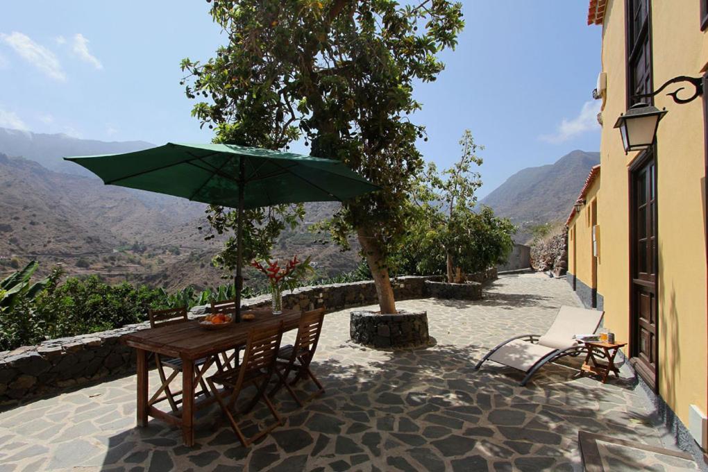 Casa Rural Los Aromos - Wunderschones Landhaus Mit Meerblick Hermigua Exterior foto